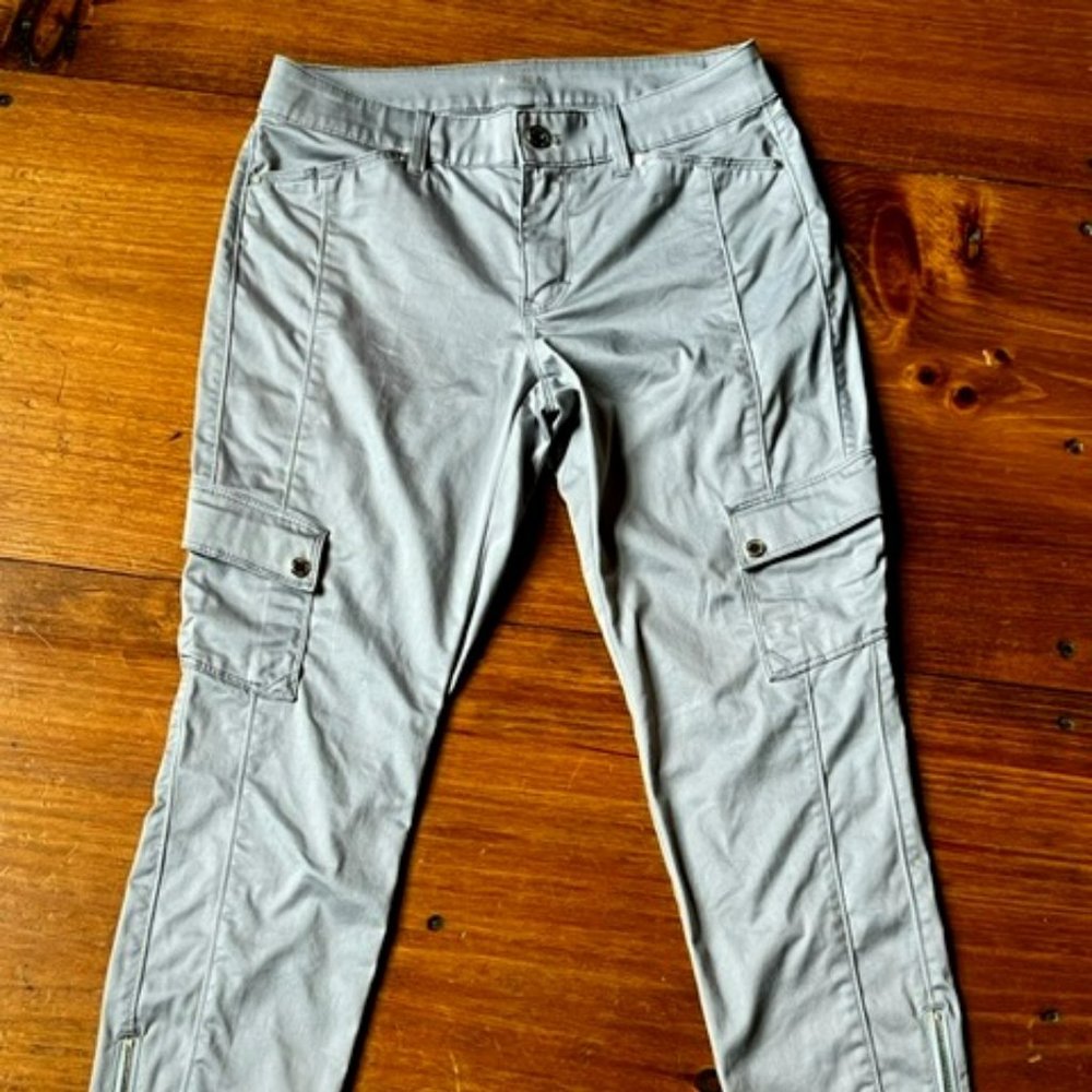 WHBM: The Skinny Ankle - Size 4 - Grayish Blue